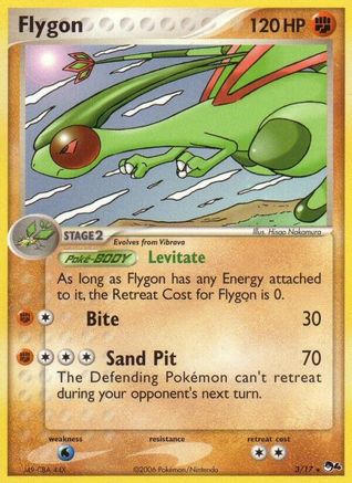 Flygon (3)/17 Rare
