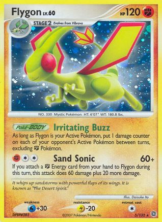 Flygon (5)/132 Holo Rare Reverse Holofoil