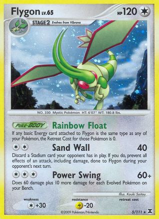 Flygon (5)/111 Holo Rare Holofoil