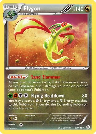 Flygon (99)/149 Holo Rare Reverse Holofoil