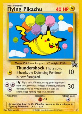Flying Pikachu (25)/53 Promo
