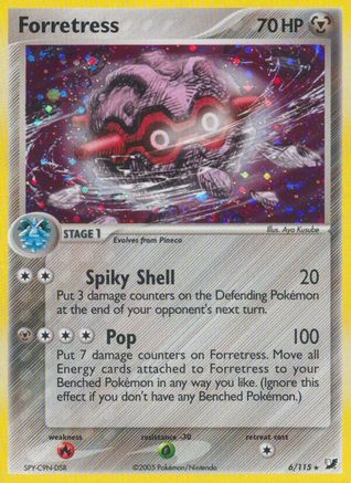Forretress (6)/115 Holo Rare Reverse Holofoil