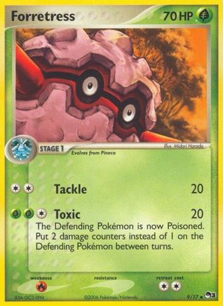 Forretress (9)/17 Uncommon
