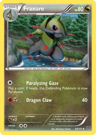 Fraxure (68)/101 Uncommon