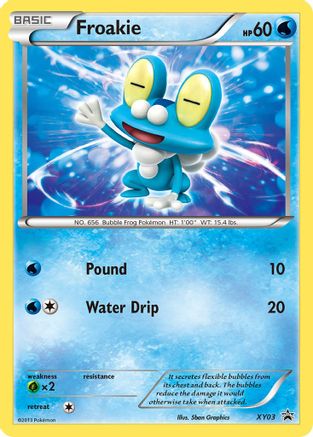 Froakie - XY03 (XY03)/211 Promo Holofoil