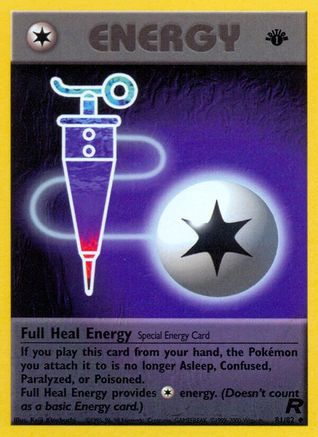 Full Heal Energy (81)/82 Uncommon 1st Edition