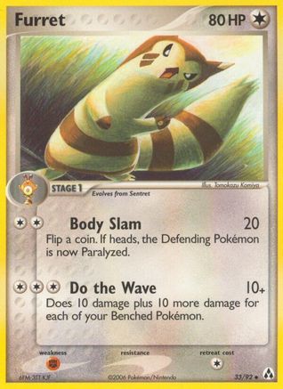 Furret (33)/92 Uncommon