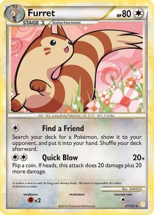 Furret (21)/123 Rare