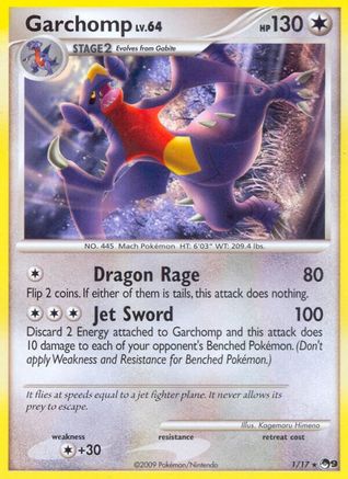 Garchomp (1)/17 Rare