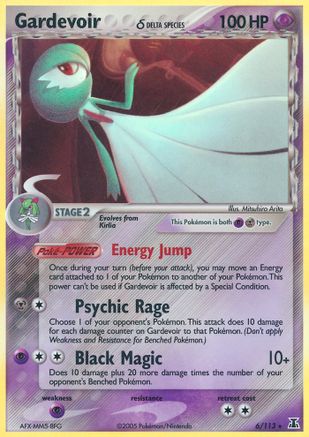 Gardevoir (Delta Species) (6)/113 Holo Rare Reverse Holofoil