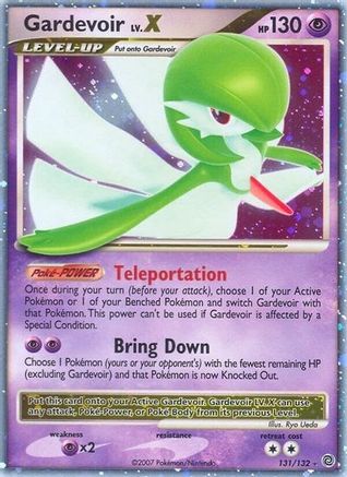 Gardevoir LV.X (131)/132 Ultra Rare Holofoil