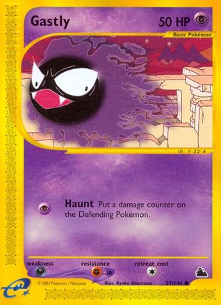 Gastly (57)/144 Common Reverse Holofoil