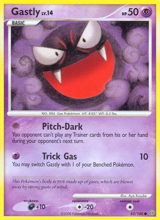 Gastly (62)/100 Common