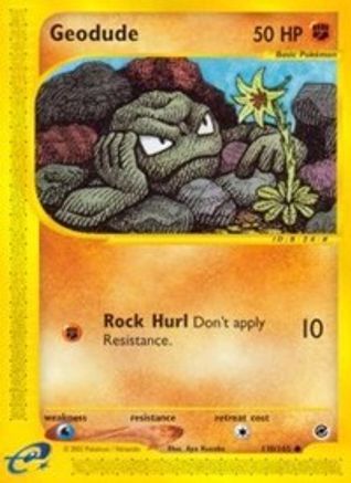 Geodude (110)/165 Common Reverse Holofoil