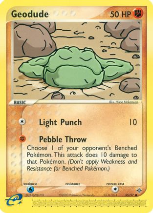 Geodude - 55/97 (55)/97 Common Reverse Holofoil