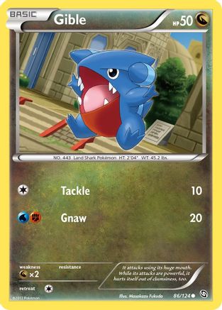 Gible (86) (86)/124 Common