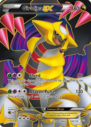Giratina EX (124 Full Art) (124)/124 Ultra Rare Holofoil