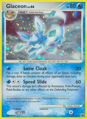 Glaceon #5/100 Majestic Dawn Holofoil (Cabinet-NM)