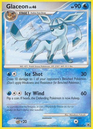 Glaceon (20) (20)/100 Rare