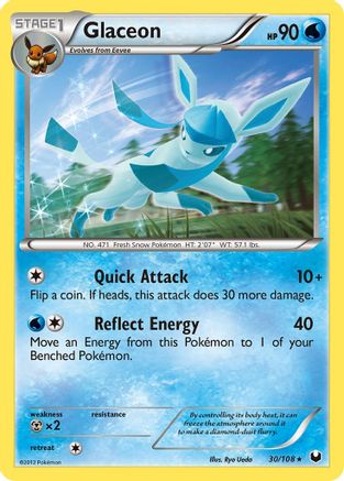 Glaceon (30)/108 Rare