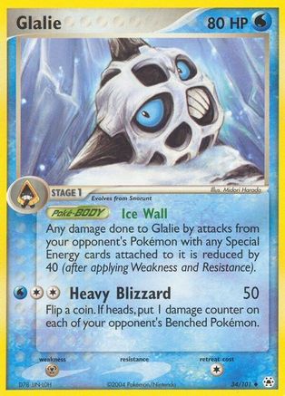 Glalie (34)/101 Uncommon