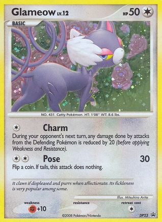 Glameow - DP23 (DP23)/56 Promo Holofoil