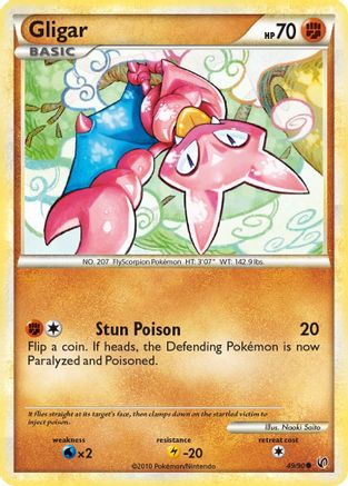 Gligar (49)/90 Common Reverse Holofoil