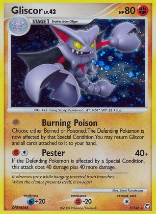 Gliscor (5) (5)/146 Holo Rare Reverse Holofoil