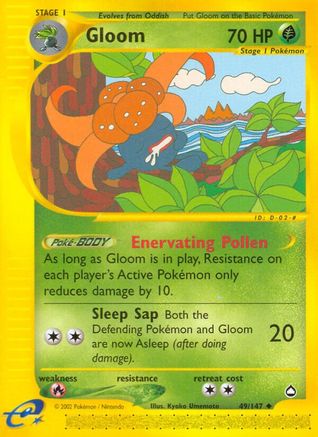 Gloom (49)/147 Uncommon Reverse Holofoil