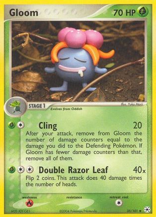 Gloom (35)/101 Uncommon Reverse Holofoil
