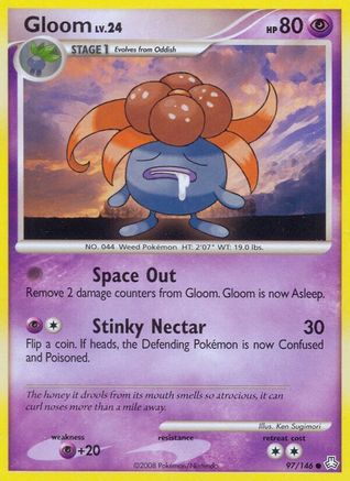 Gloom (97) (97)/146 Common Reverse Holofoil