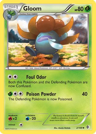Gloom (2)/149 Uncommon Reverse Holofoil