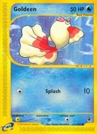 Goldeen (111)/165 Common Reverse Holofoil