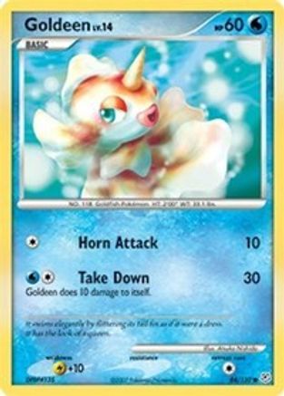 Goldeen (84)/130 Common Reverse Holofoil