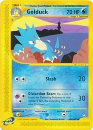 Golduck (50b) (50b) Uncommon Reverse Holofoil