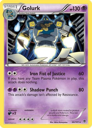 Golurk (46)/101 Holo Rare Holofoil