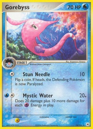 Gorebyss (18)/101 Rare Reverse Holofoil