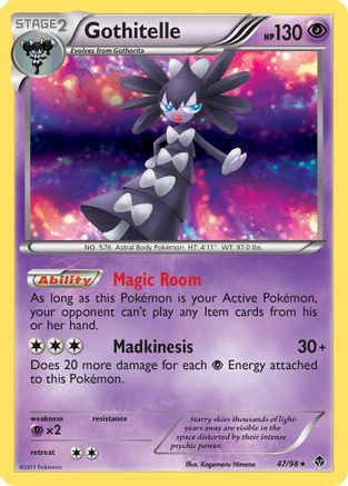 Gothitelle (47) (47)/98 Holo Rare Holofoil