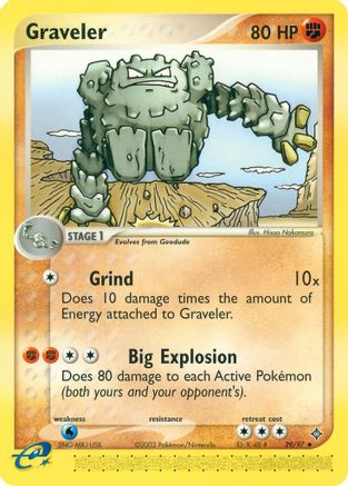 Graveler - 29/97 (29)/97 Uncommon