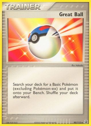 Great Ball (90)/113 Uncommon Reverse Holofoil