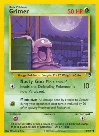 Grimer (78)/110 Common Reverse Holofoil