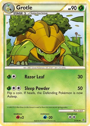 Grotle (31)/95 Uncommon