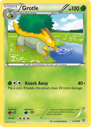 Grotle (2)/135 Uncommon