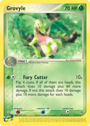 Grovyle (31)/97 Uncommon Reverse Holofoil