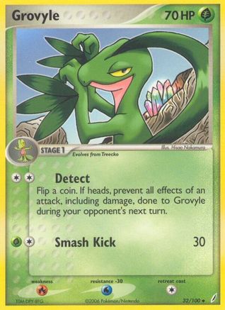 Grovyle (32)/100 Uncommon Reverse Holofoil