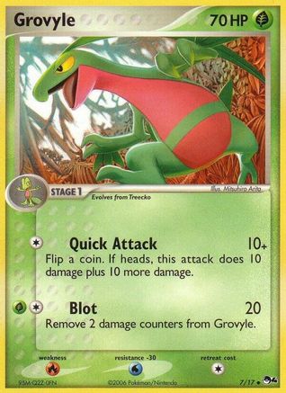 Grovyle (7)/17 Uncommon