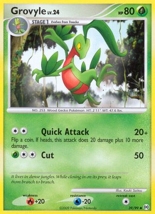 Grovyle (39) (39)/99 Uncommon Reverse Holofoil