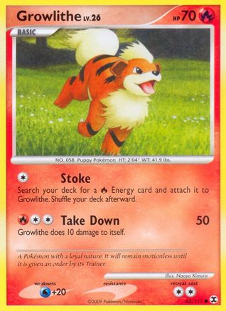 Growlithe (63)/111 Common