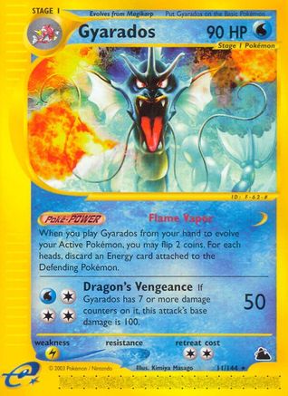 Gyarados (11) (11)/144 Rare