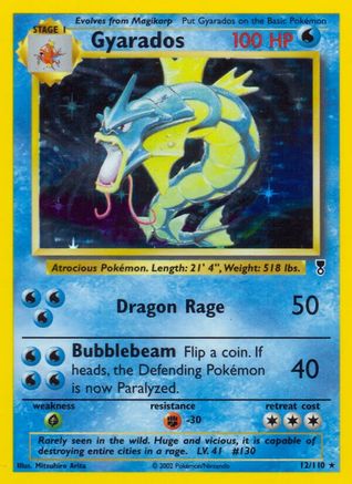 Gyarados (12)/110 Holo Rare Reverse Holofoil